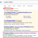 Plumber Website Result